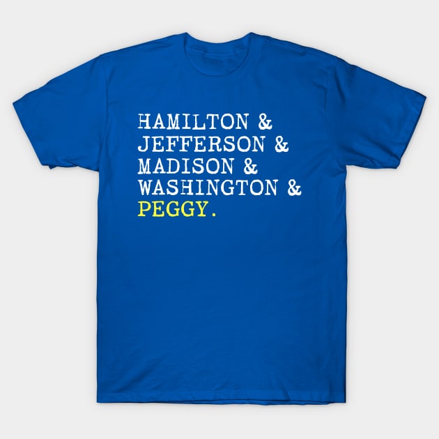 Hamilton, Jefferson, Madison T-Shirt by tanambos